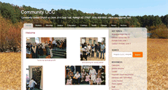 Desktop Screenshot of communityucc.org